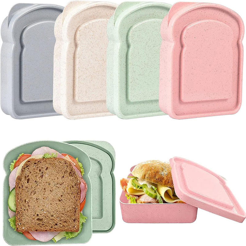 Meal Prep Tupperware - Sandviç Kapları yemek kabı Tost saklama