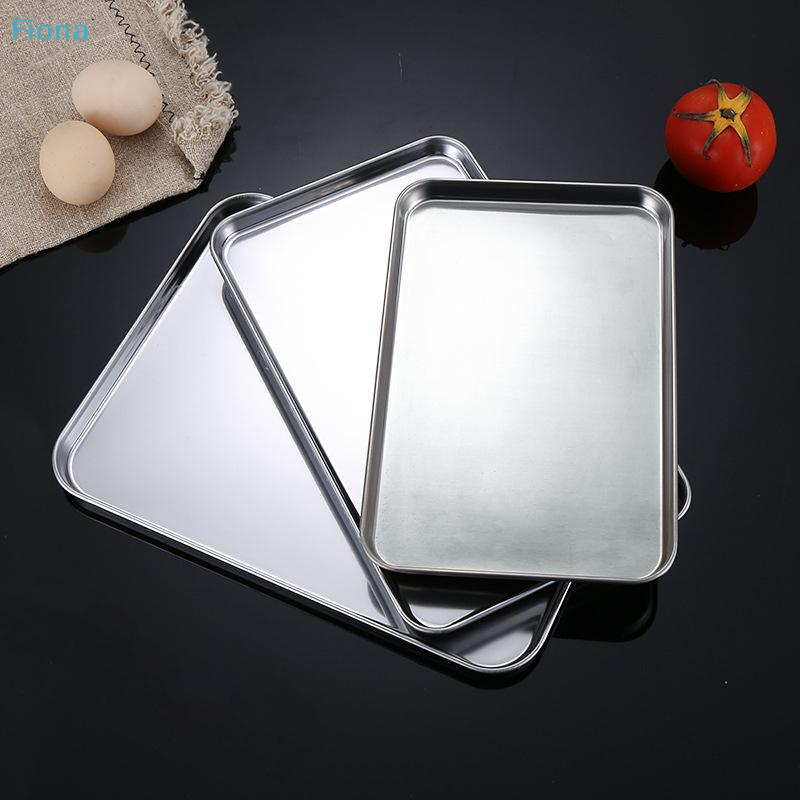 Meal Prep Menu - ☭ Dikdörtgen Paslanmaz Çelik Fırın Tepsileri