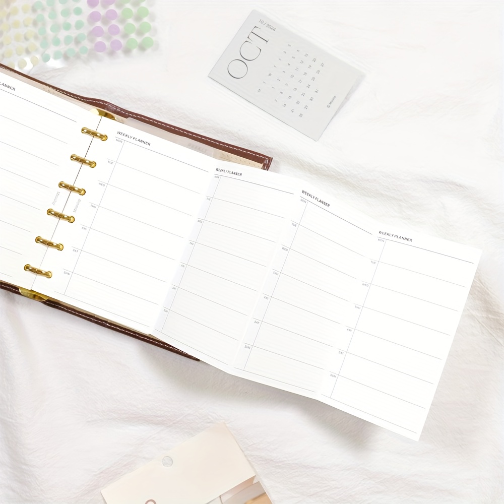 Meal Prep Planner - Fromthenon 10 Sayfa A6A7 Kolay Doldurulabilir