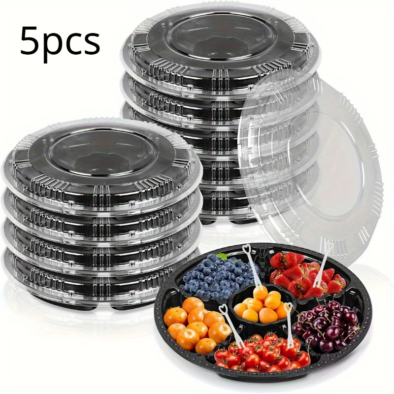Meal Prep Tupperware - 5 adet Tek Kullanımlık Gıda Saklama