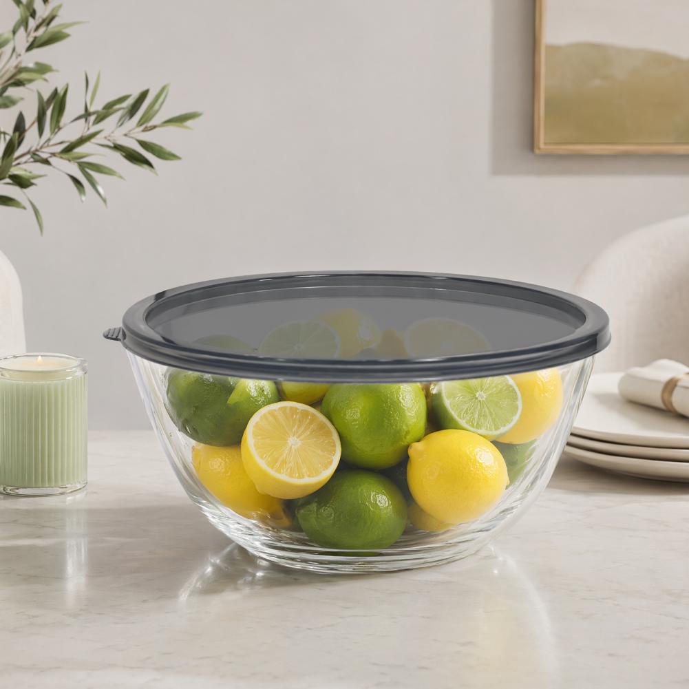 Meal Prep Oven Safe Containers - Kapaklı Parti Kasesi, Kapaklı Cam Karıştırma