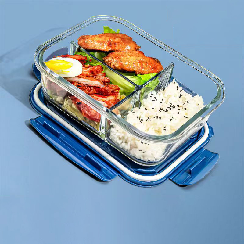 Meal Prep Tupperware - Yeni stil Öğle Yemeği Kutusu Cam