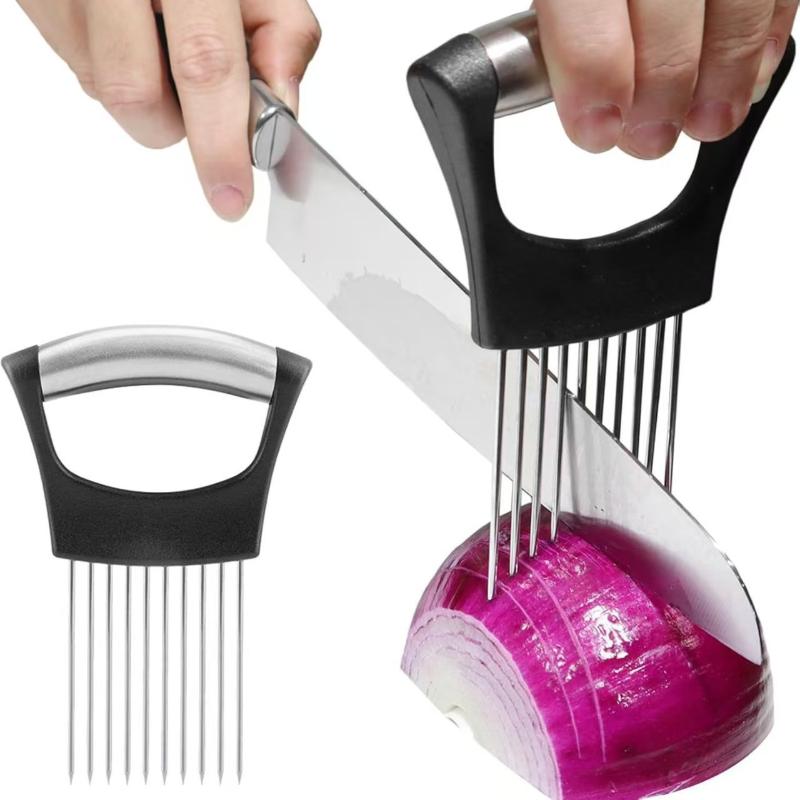 Paslanmaz Çelik Soğan Kesici T - Onion Holder Slicer incelemesi ve fiyatı