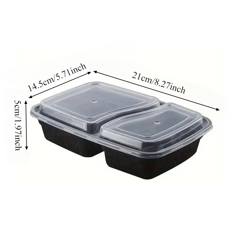 10 takım tek kullanımlık gıda  - Meal Prep Tupperware incelemesi ve fiyatı