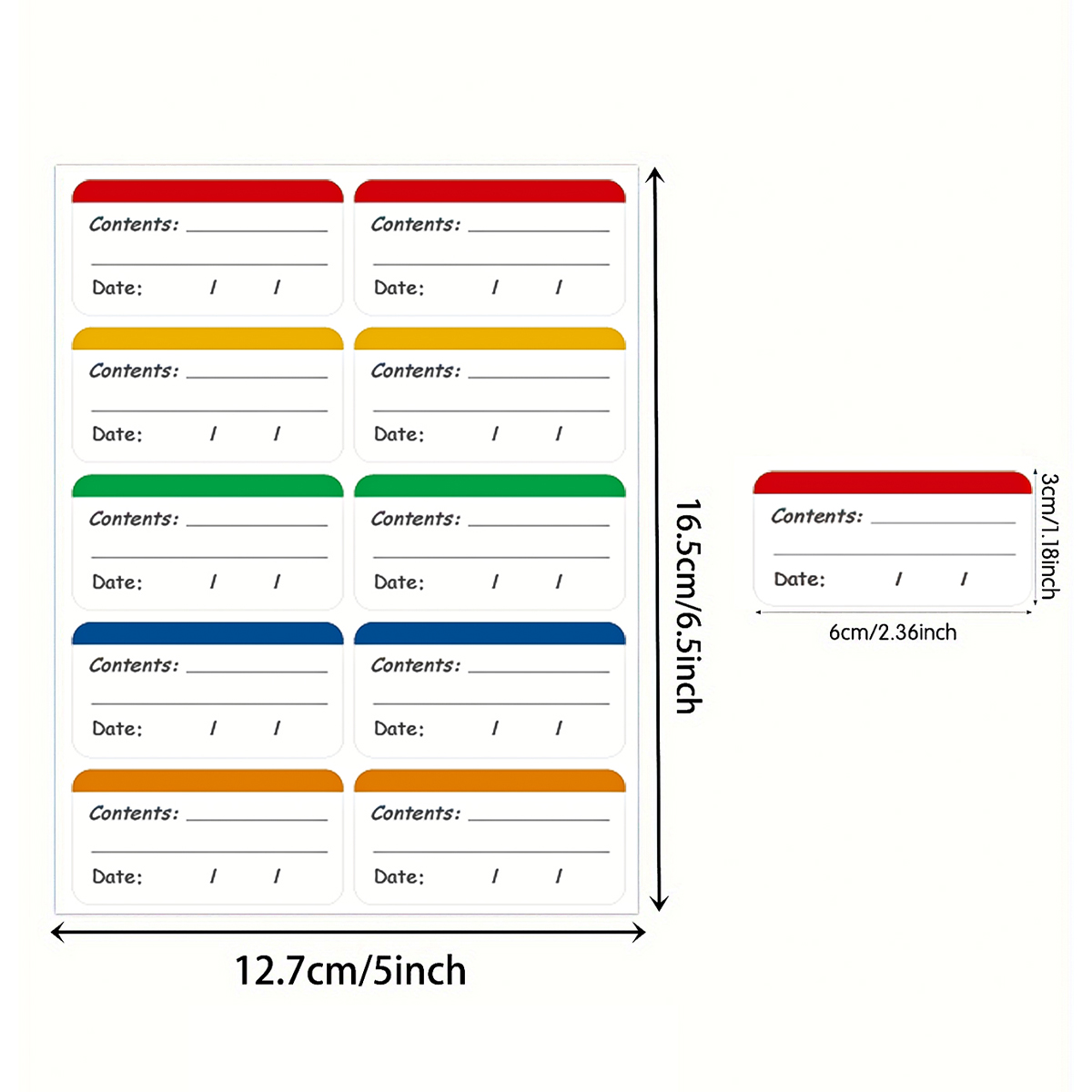 100 Adet Dondurucu Etiketleri  - Meal Prep Freezer incelemesi ve fiyatı