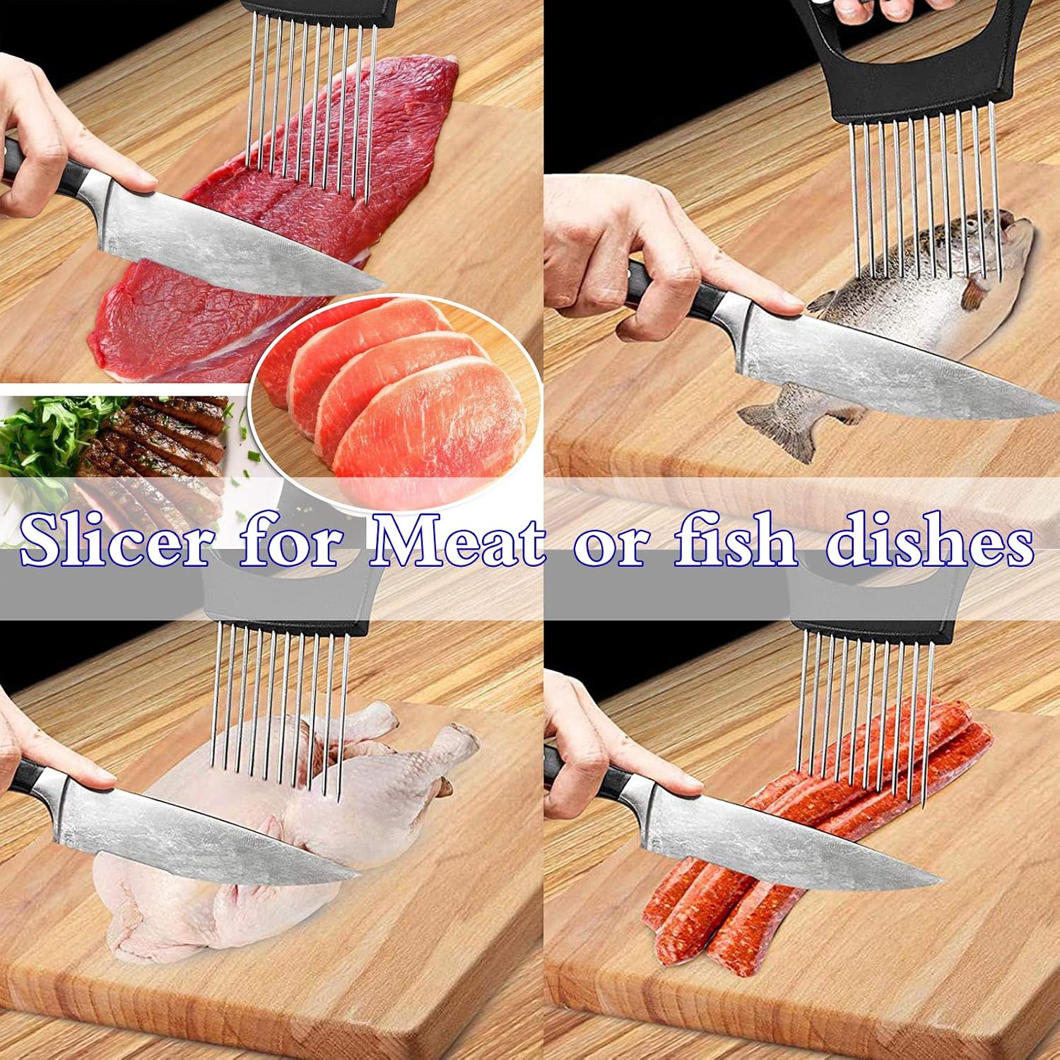Paslanmaz Çelik Soğan Dilimlem - Onion Holder Slicer incelemesi ve fiyatı