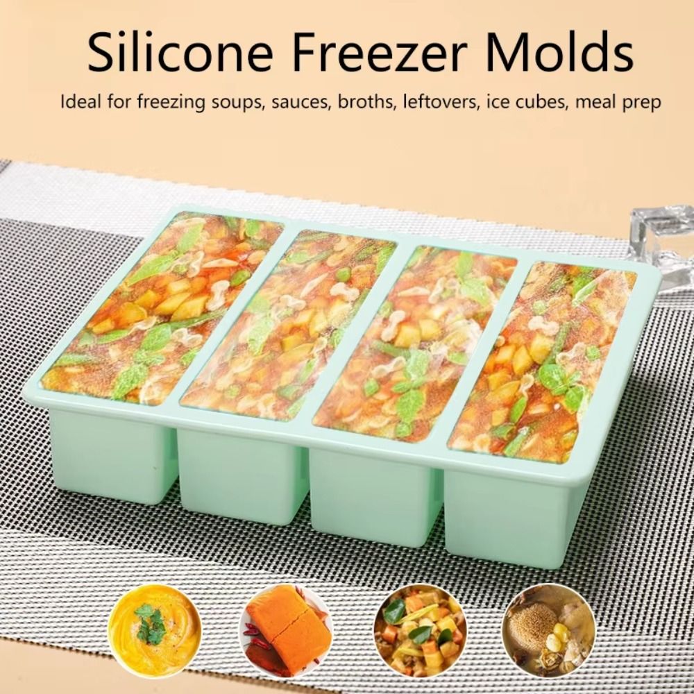 Yeni 4 Bölmeli Dev Saklama Kab - Meal Prep Freezer incelemesi ve fiyatı