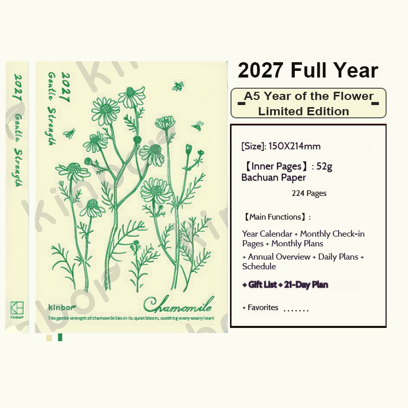 Kinbor 2027 Koyun Yılı Planlay - Meal Prep Planner incelemesi ve fiyatı