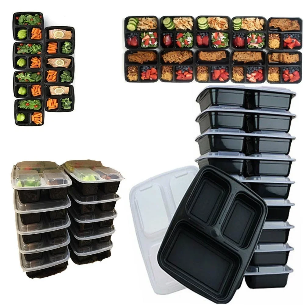7 Paket 3 Bölmeli Yemek Hazırl - Meal Prep Tupperware incelemesi ve fiyatı
