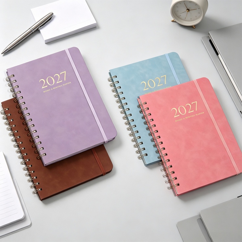 A5 PU Deri 2027 Haftalık Aylık - Meal Prep Planner incelemesi ve fiyatı