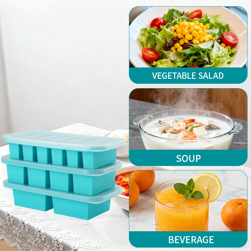 2 veya 3 parçalı silikon dondu - Meal Prep Freezer incelemesi ve fiyatı