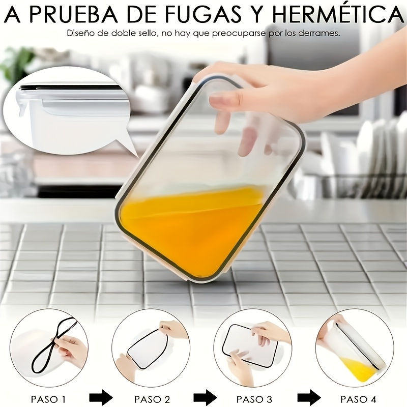 8 Parça Set, 4 Kap ve 4 Kapak  - Meal Prep Tupperware incelemesi ve fiyatı