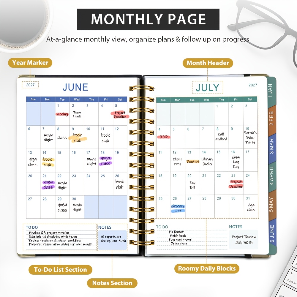2027 Halkalı Günlük Planlayıcı - Meal Prep Planner incelemesi ve fiyatı