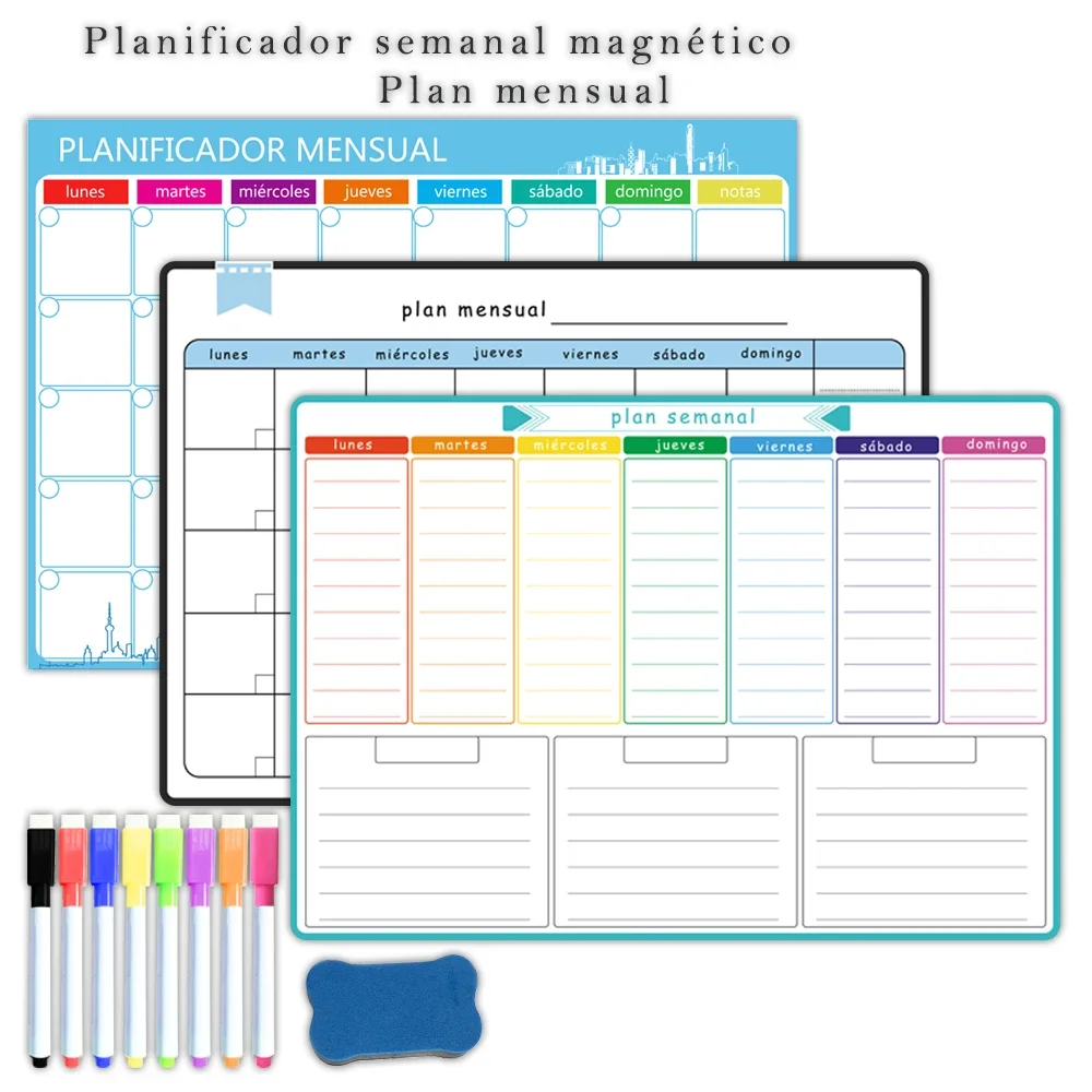 A3 Boyutunda Manyetik Haftalık - Meal Prep Planner incelemesi ve fiyatı