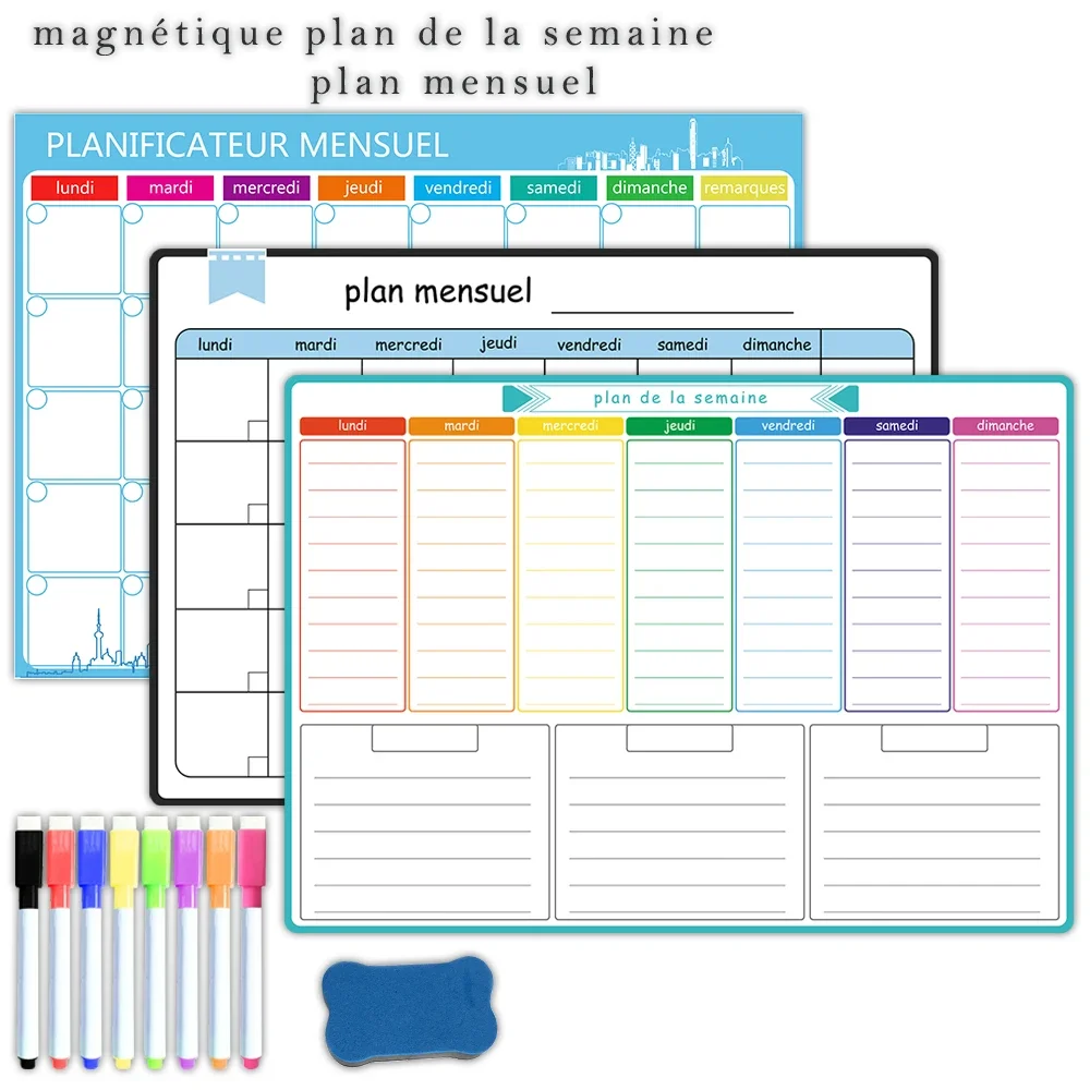 A3 Boyutunda Manyetik Haftalık - Meal Prep Planner incelemesi ve fiyatı