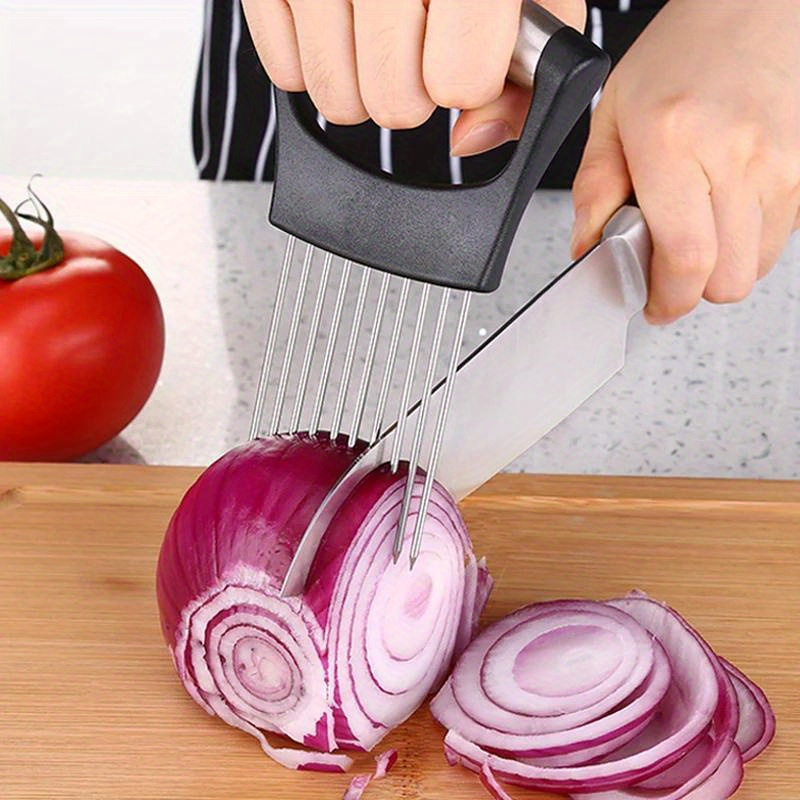 Paslanmaz Çelik Soğan Kesici T - Onion Holder Slicer incelemesi ve fiyatı
