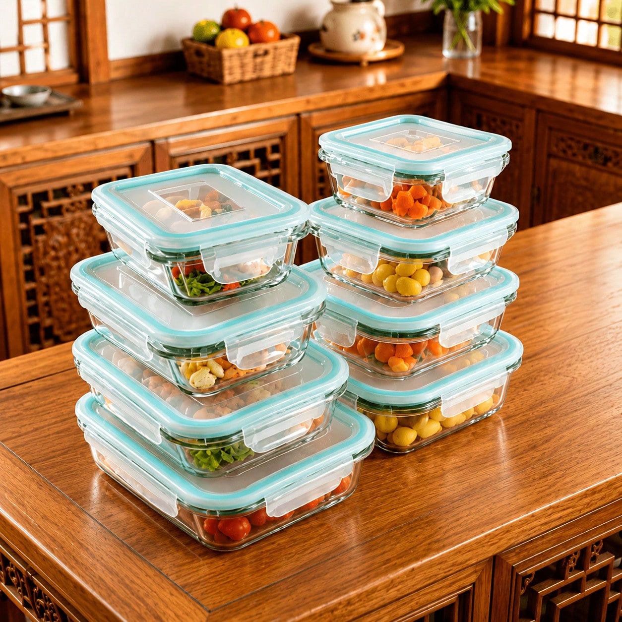 Cam Gıda Saklama Kapları Şık M - Meal Prep Oven Safe Containers incelemesi ve fiyatı