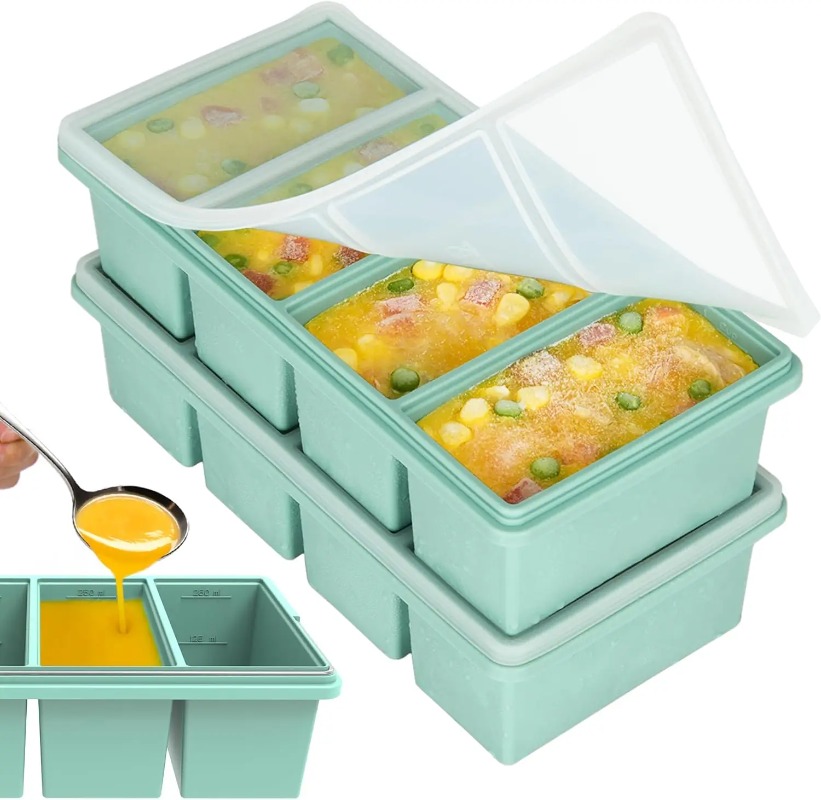 1000ml Silikon Dondurucu Çorba - Meal Prep Freezer incelemesi ve fiyatı
