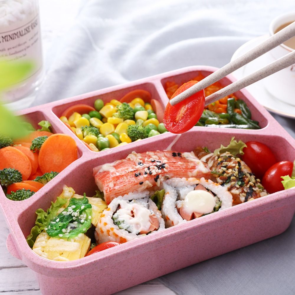 4 bölmeler çocuklar Bento kutu - Meal Prep Meal Ideas incelemesi ve fiyatı
