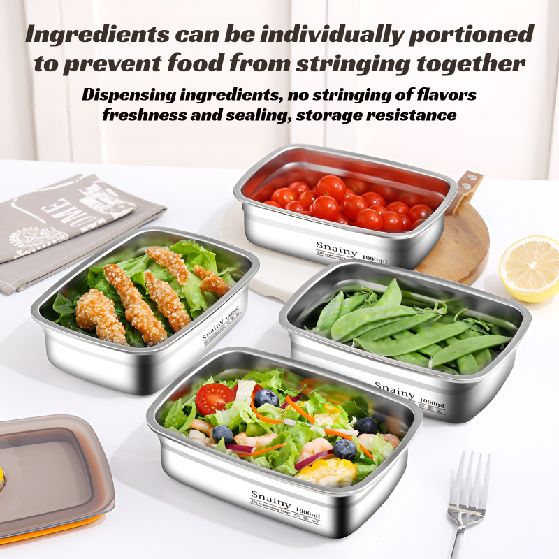 Premium Paslanmaz Çelik Gıda S - Meal Prep Oven Safe Containers incelemesi ve fiyatı