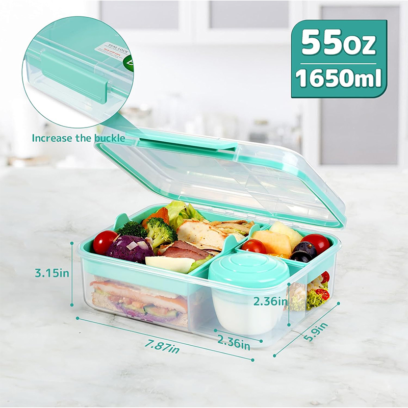 4 Bölmeli Sızdırmaz Bento Öğle - Meal Prep Meal Ideas incelemesi ve fiyatı