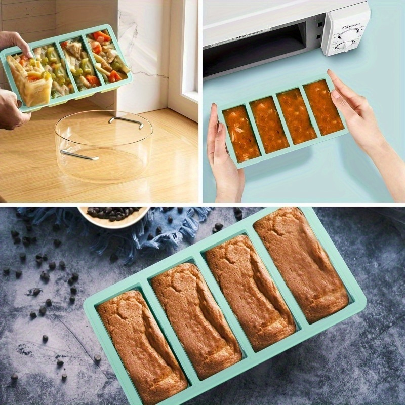 1 adet Kapaklı Silikon Donduru - Meal Prep Freezer incelemesi ve fiyatı