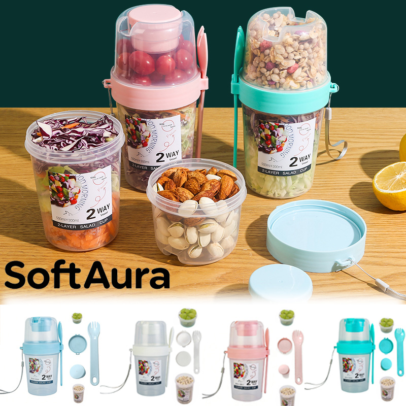 SoftAura Taşınabilir Kahvaltıl - Meal Prep Tupperware incelemesi ve fiyatı