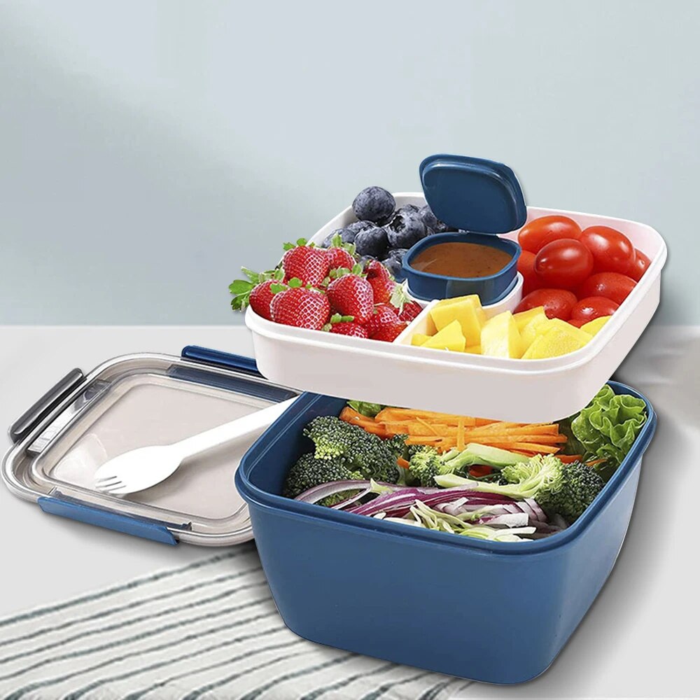1100 ml/1500 ml Taşınabilir ye - Meal Prep Tupperware incelemesi ve fiyatı