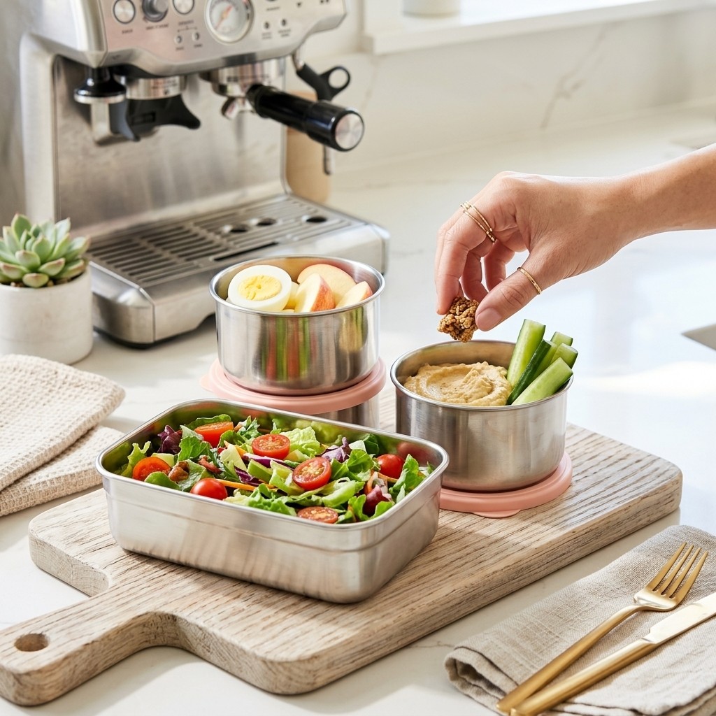 304 Paslanmaz Çelik Bento Öğle - Meal Prep Meal Ideas incelemesi ve fiyatı
