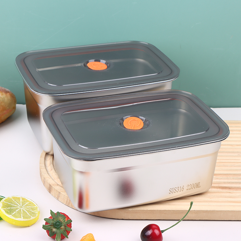 Sıcak! 316 Paslanmaz Çelik Kam - Meal Prep Tupperware incelemesi ve fiyatı