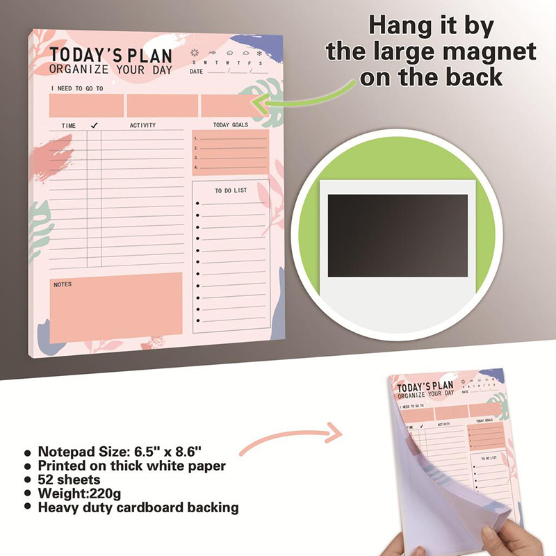 Manyetik Günlük Planlayıcı Not - Meal Prep Planner incelemesi ve fiyatı