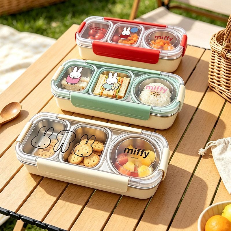 Sevimli Miffy Bölmeli Öğle Yem - Meal Prep No Microwave incelemesi ve fiyatı