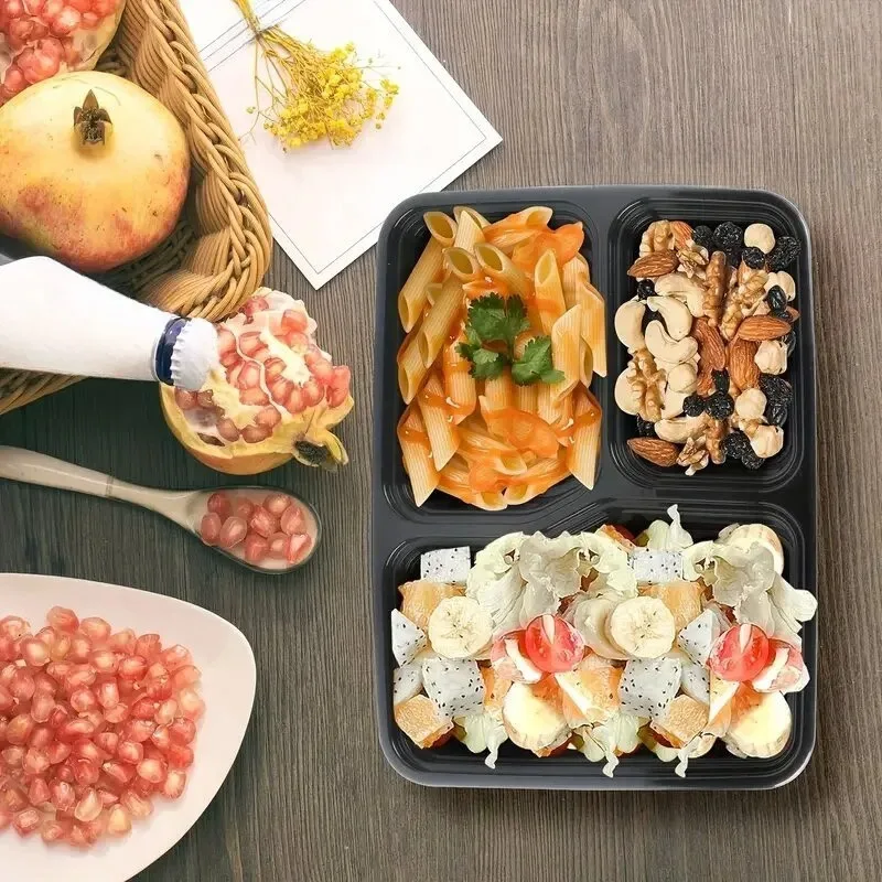 10 takım kapaklı tek kullanıml - Meal Prep Tupperware incelemesi ve fiyatı