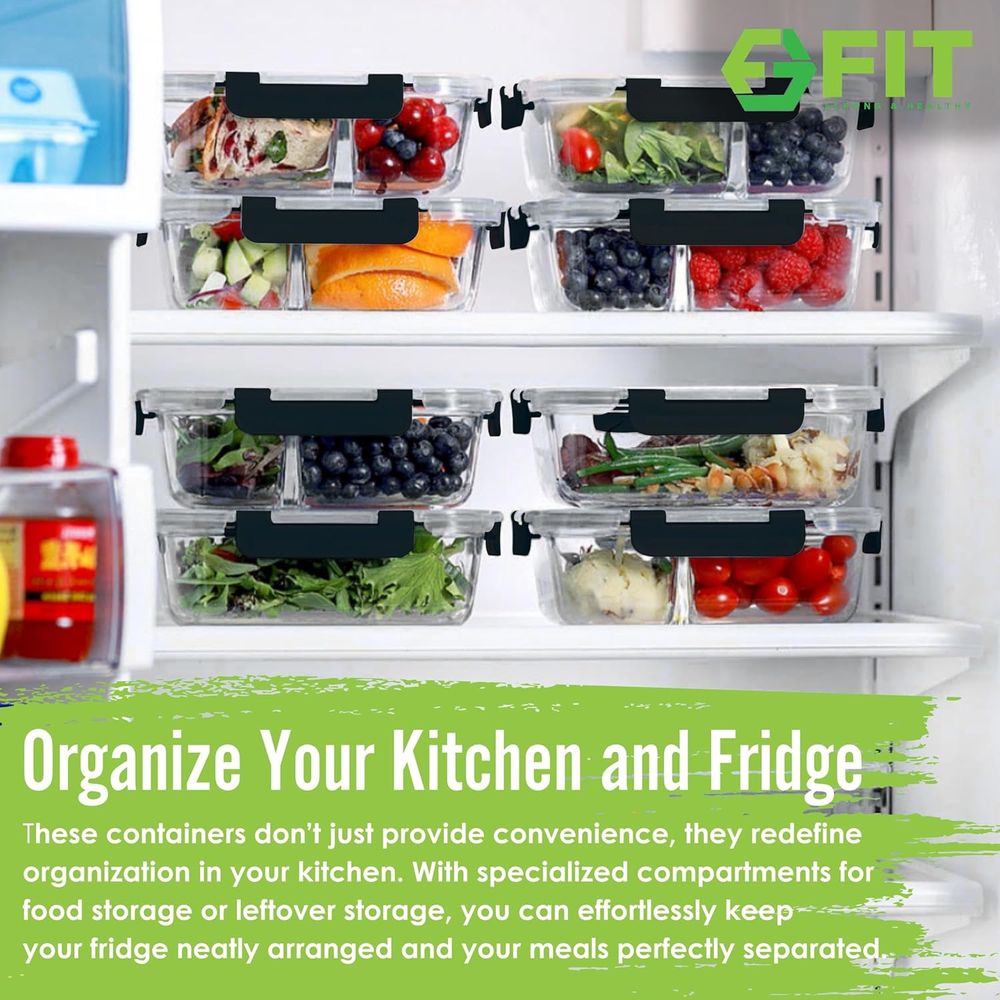 Yemek Hazırlama Kapları, 2 ve  - Meal Prep Oven Safe Containers incelemesi ve fiyatı