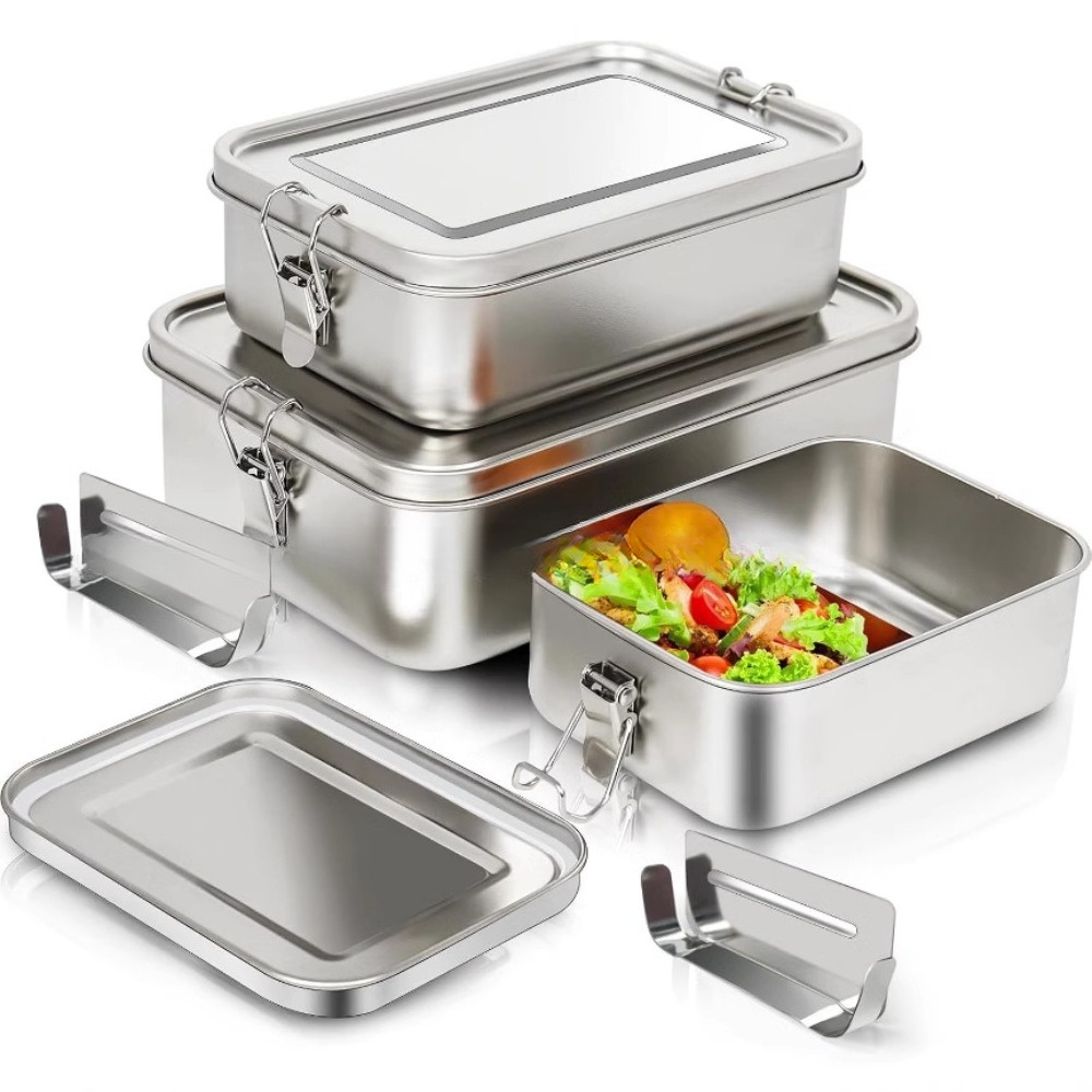 Paslanmaz Çelik Bento Kutusu M - Meal Prep Tupperware incelemesi ve fiyatı