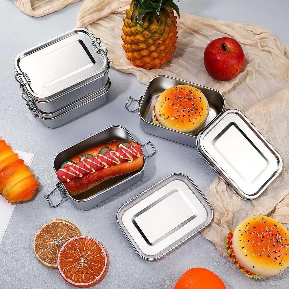 Paslanmaz Çelik Bento Kutusu M - Meal Prep Tupperware incelemesi ve fiyatı